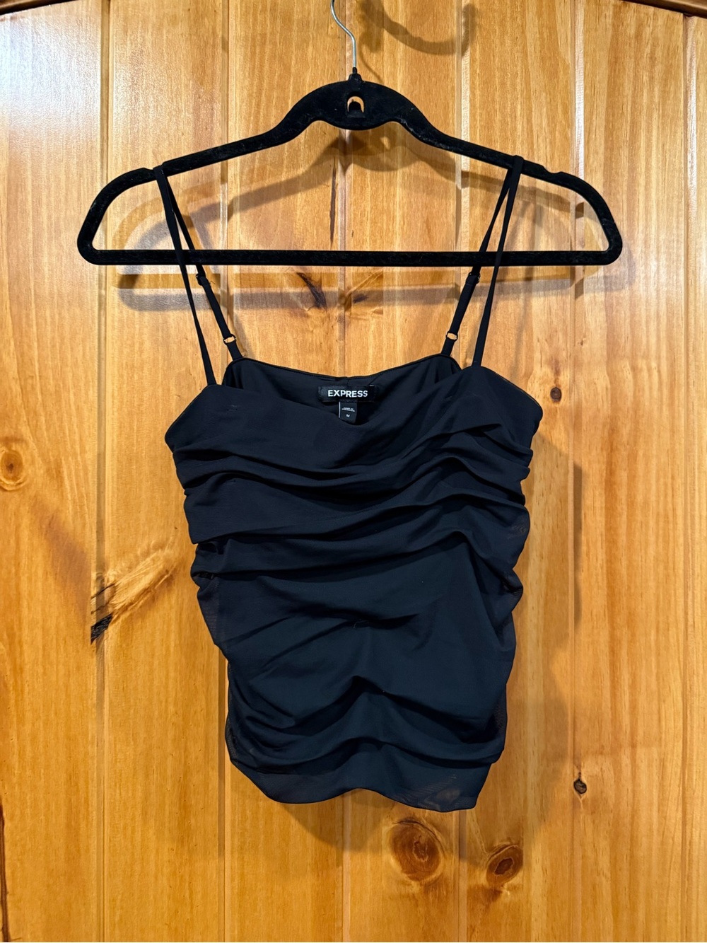 Express ruched tank top